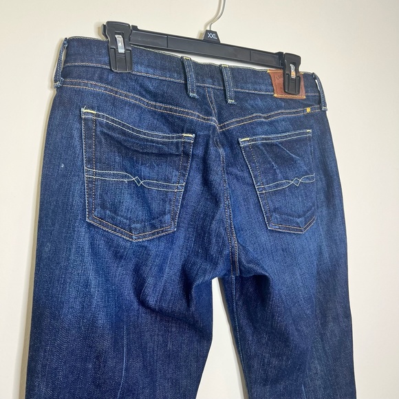 Y2K Lucky Brand “Classic Rider” Mid-Rise Bootcut Dark Wash Jeans - Picture 4 of 8